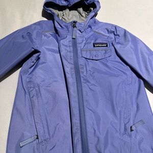 Patagonia baby torrentshell rain jacket 2T excellent condition lilac purple